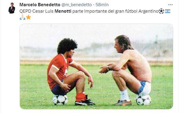 Argentina y el mundo del fútbol lloran la muerte de Menotti