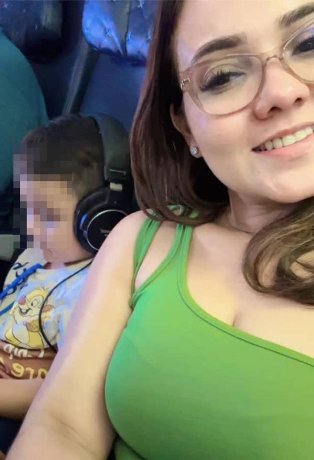 Uno de los mensajes que resalta en las redes sociales es un mensaje a su pequeño hijo.
