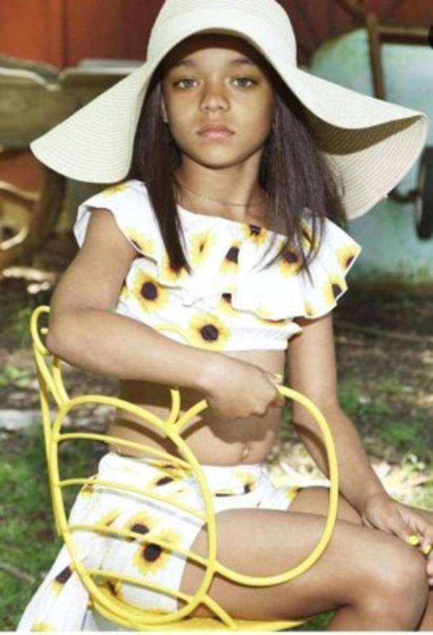 Esta es la imagen que se viralizó y que causó enorme impacto entre famosos y seguidores de la artista. Pero, lo más interesante es lo que sucedió con la pequeña después de esto.