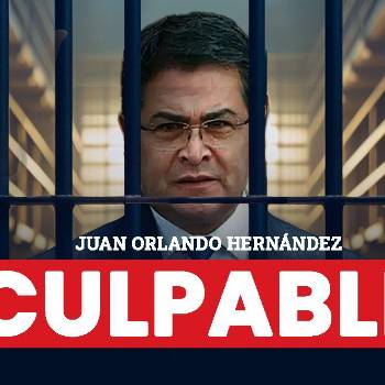 El expresidente hondureño fue declarado culpable por los tres cargos que le acusó la Fiscalía de Estados Unidos. 