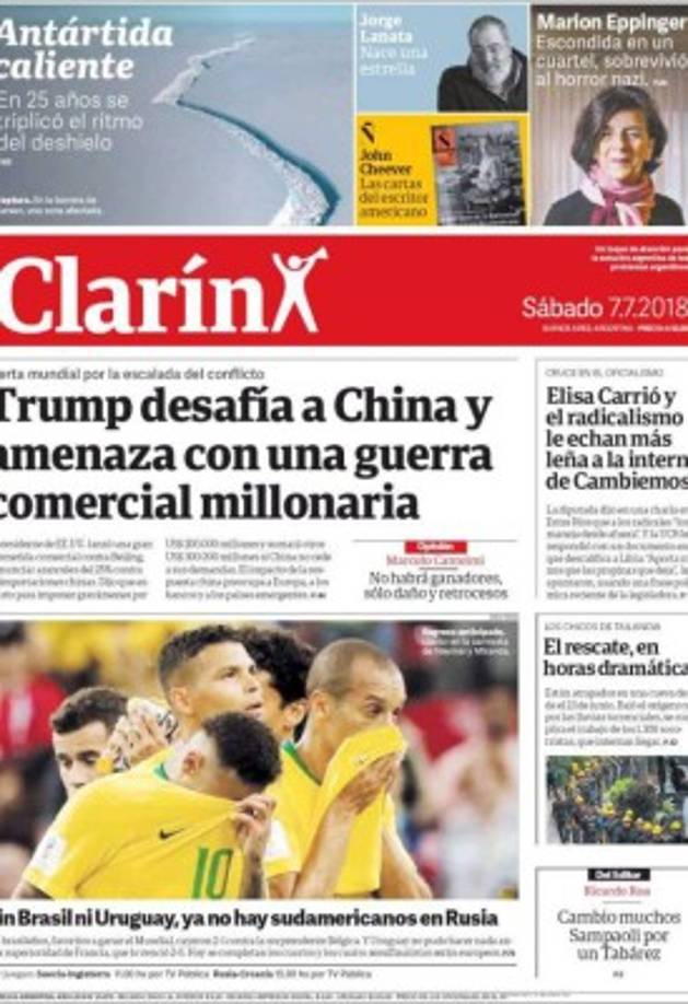 El Clarín de Argentina.