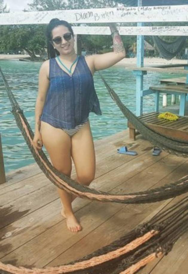 La periodista deportiva Rosa Alvarado es un encanto.