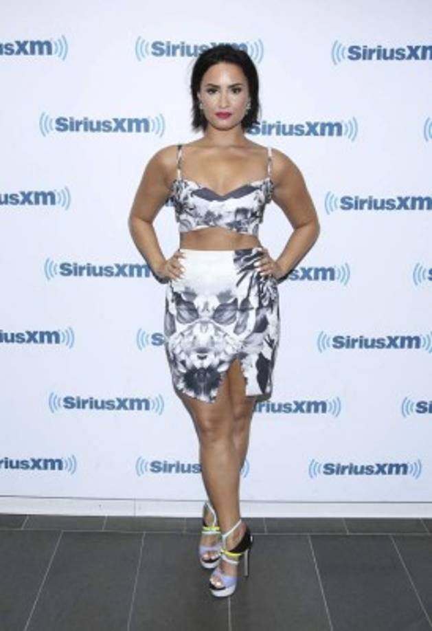 Demi Lovato se ha decantado por lucir el corte bob, el estilo que lucen las famosas.