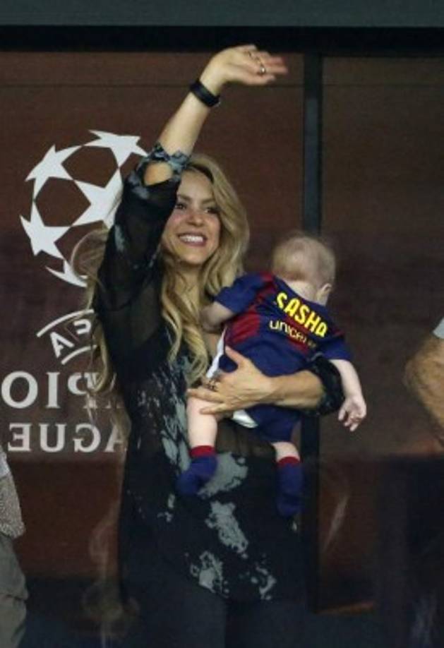 Shakira se ha sentido muy orgullosa del pequeño.