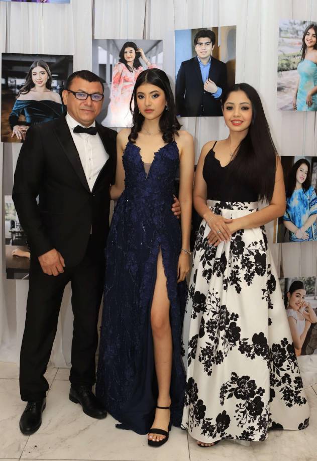 Didier Mejía, Diffanny Mejía y Fanny Lazo