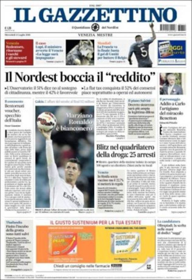 Il Gazzettino de Italia.