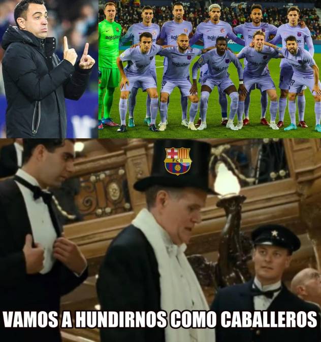 ¡Otra vez se estrelló la ‘Xavineta‘! Los memes de la derrota del Barça contra Cádiz en la Liga Española