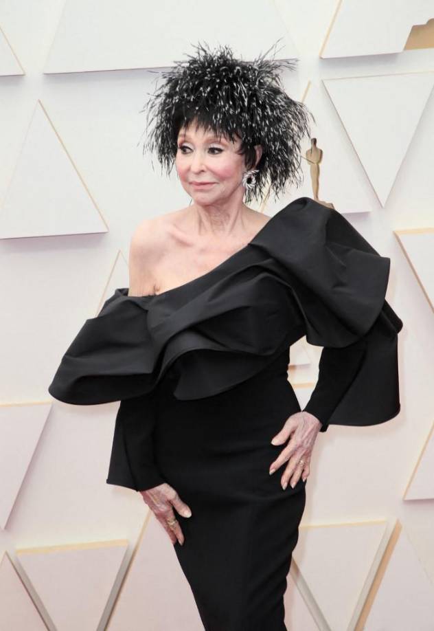 La actriz Rita Moreno. 