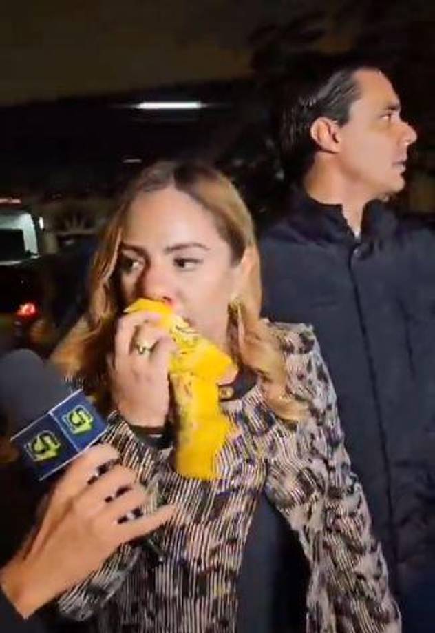 El incidente ocurrió la noche del lunes cuando Zavala acompañaba a dirigentes nacionalistas en la entrega de documentación para la inscripción del movimiento del precandidato presidencial Nasry Asfura. 