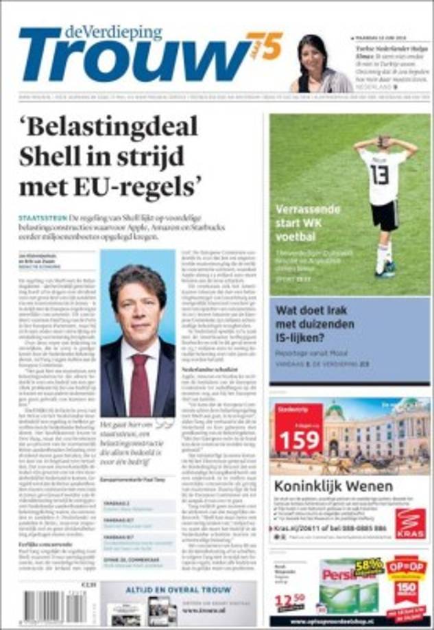 Trouw de Holanda.