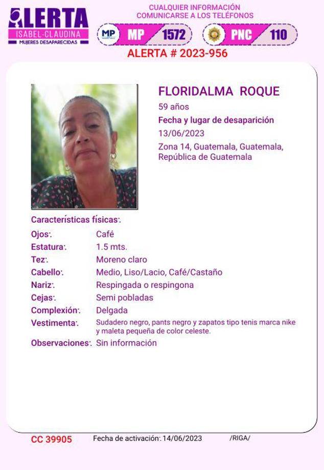 La familia de Floridalma se alertó y comenzó a utilizar las redes sociales para buscarla y fue cuando se supo lo peor, no solo del caso, sino del doctor Malouf.
