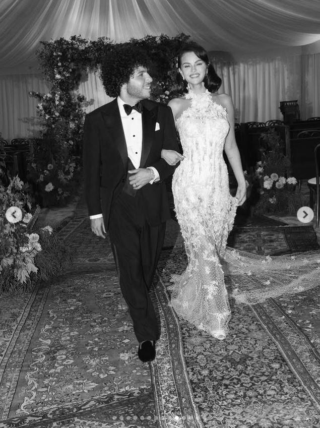 ¡Feliz y enamorada! Selena Gómez comparte lindas fotos de su boda