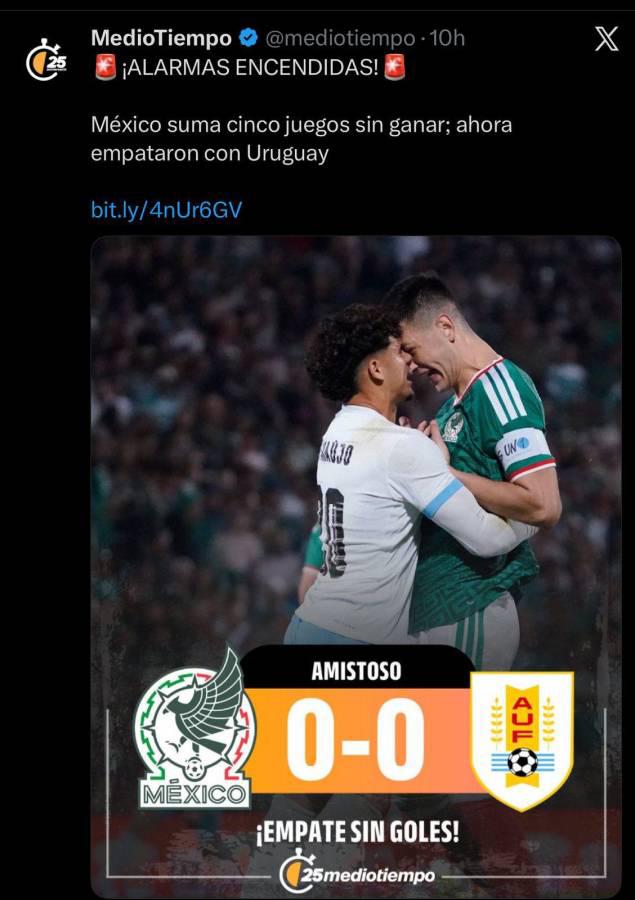 Faitelson no perdona y esto dicen por lo que hizo México vs Uruguay