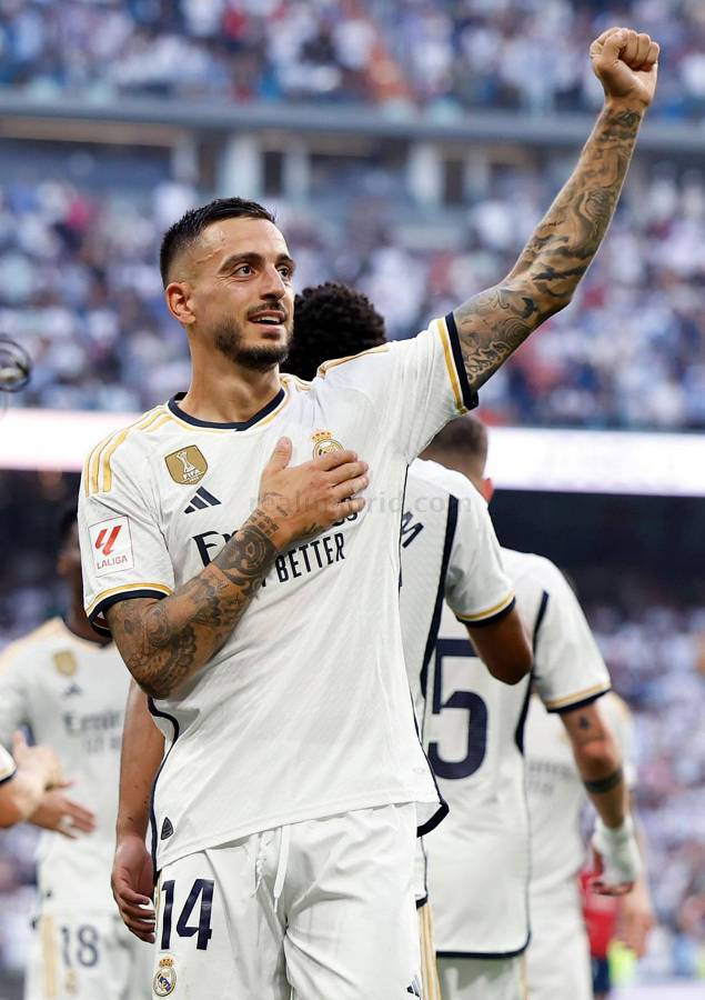 Joselu volvió a marcar y tiene enamorado al Bernabéu.
