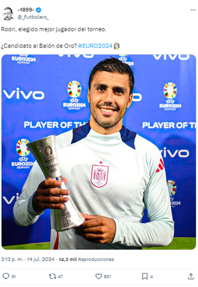 Las redes sociales los colocan como favoritos tras ganar la Eurocopa 2024.