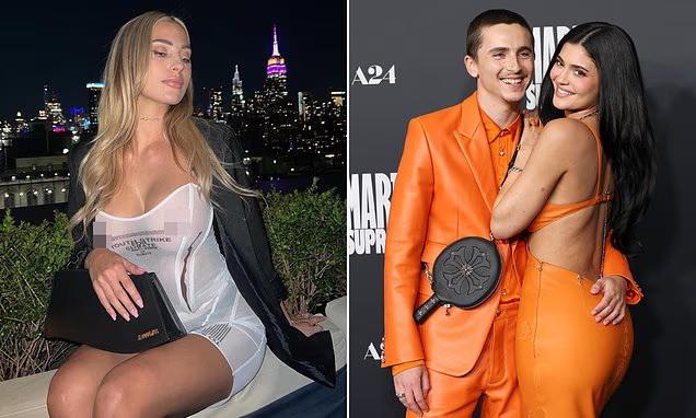 Actriz de cine para adultos revela romance con Timothée Chalamet