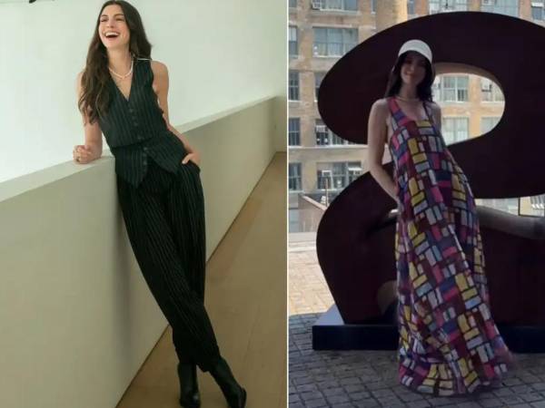 Anne Hathaway ha publicado fotos y videos de la secuela del filme.