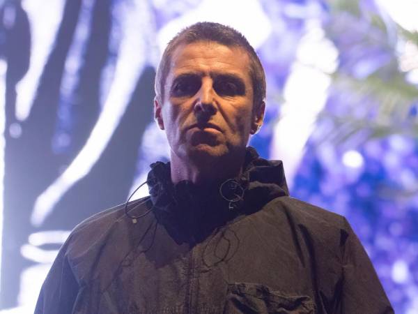 Liam Gallagher integrante del dúo musical Oasis.