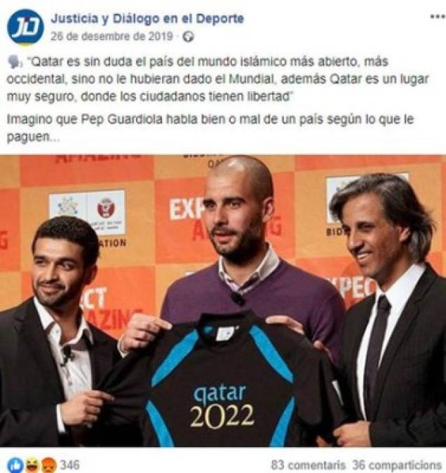 Pep Guardiola fue difamado en las redes sociales. El DT en su momento reveló no compartir algunas decisiones de Bartomeu.