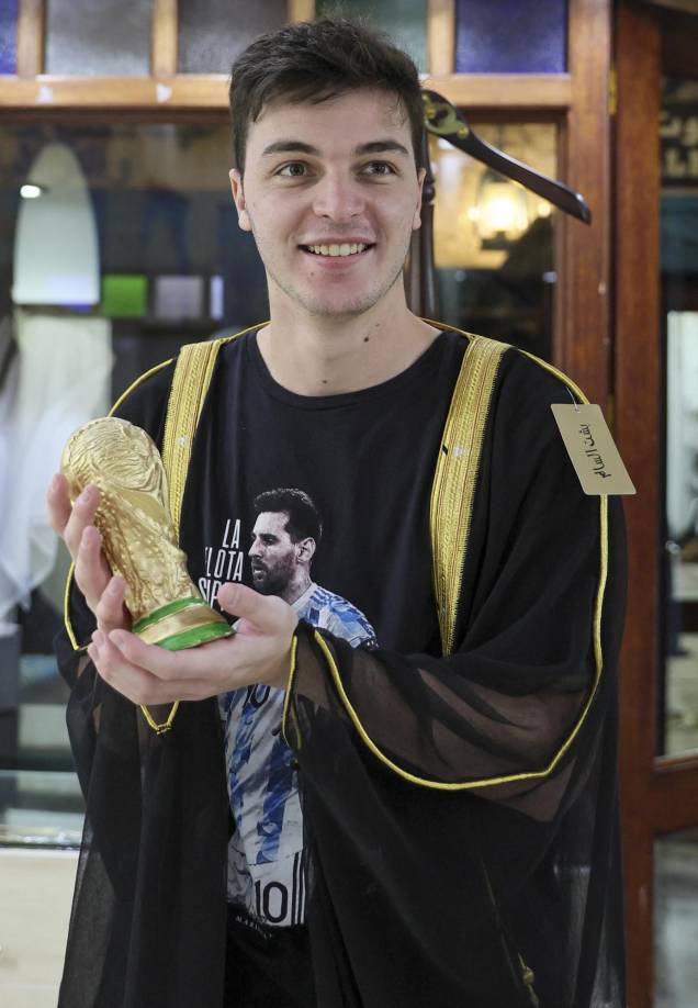 Un valioso recuerdo que utilizó Lionel Messi para consagrarse campeón del Mundo con Argentina.