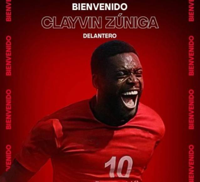 Clayvin Zúniga: El delantero hondureño ha sido anunciado como nuevo jugador del FAS, el campeón del fútbol salvadoreño. El catracho llega del fútbol de La India.