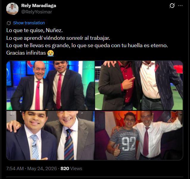 Dolorosos mensajes: Consternación en Honduras por muerte de Julio César Núñez
