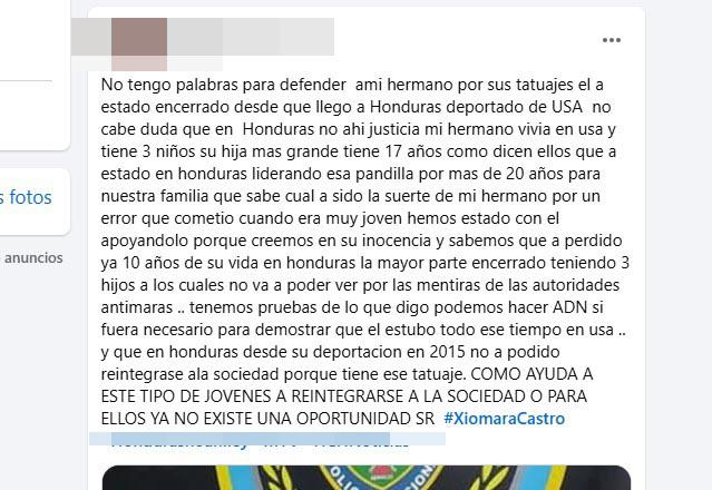 Declaran culpable a Viejo Leiva, señalado de liderar la MS; su hermana dice lo contrario