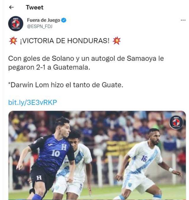 Críticas a la selección de Honduras tras su partido ante Guatemala: “Fútbol horrible y espantoso”