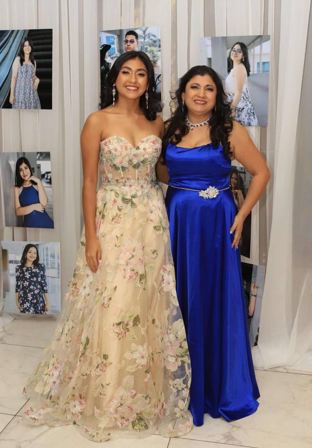 Joyce Bardales y Avy Hernández