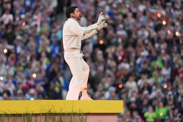 Así se vio el show de Bad Bunny en el medio tiempo del Super Bowl LX