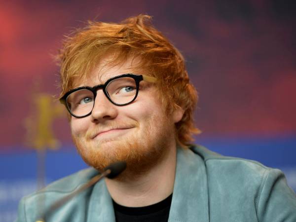 Imagen de archivo del artista británico Ed Sheeran.