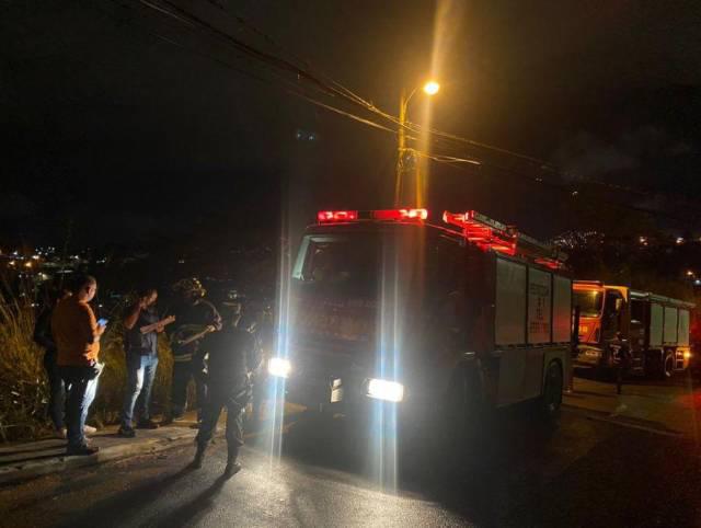 Conductor muere tras caer a una hondonada en Tegucigalpa