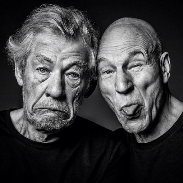 Patrick Stewart e Ian McKellen: la historia de una amistad que conquistó Hollywood