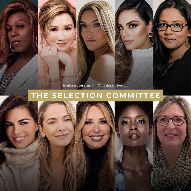 Ellas son las integrantes del jurado.