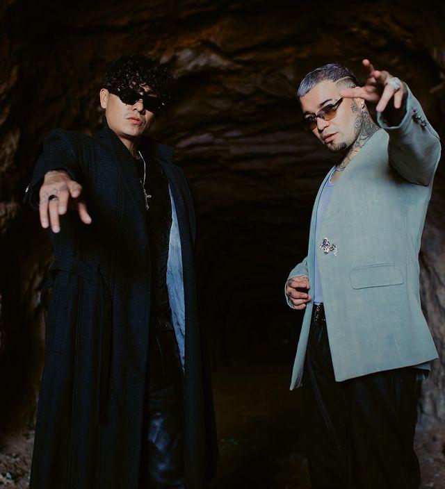 Gera MX y Alemán en una reciente foto de Instagram.