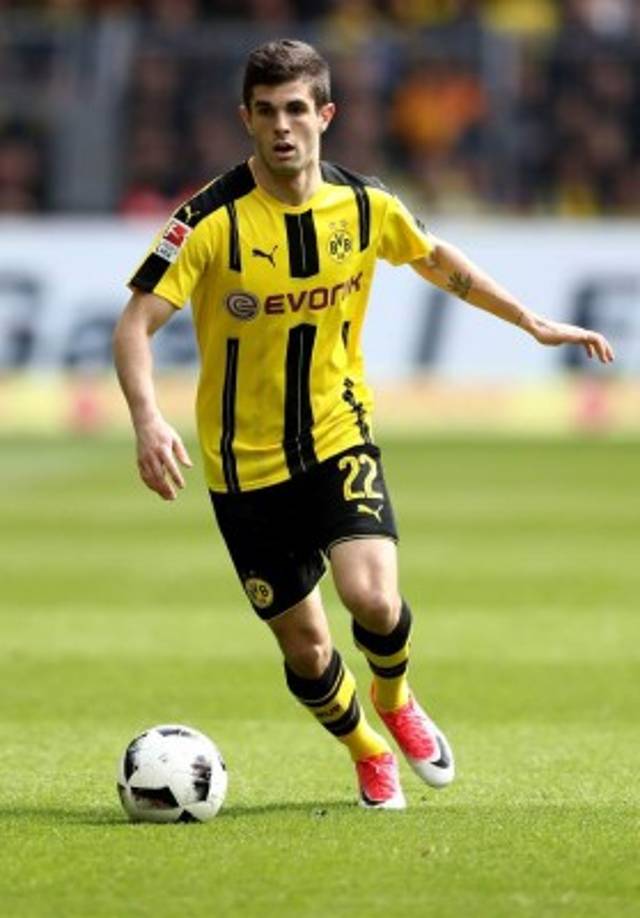 Pulisic milita en el Borussia Dortmund y es la gran figura del club germano, enfrentará al Real Madrid esta temporada en la Champions League.