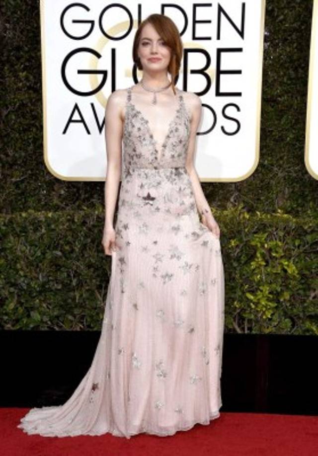 La nominada Emma Stone