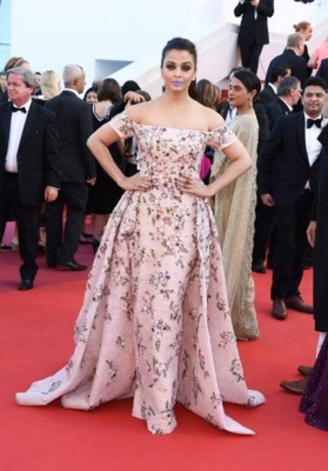 Aishwarya Rai en un Ali Younes Couture.