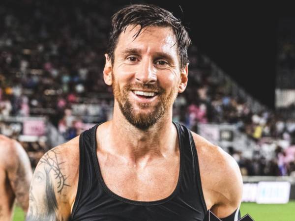 Lionel Messi fue elegido el MVP del partido Inter Miami vs DC United.