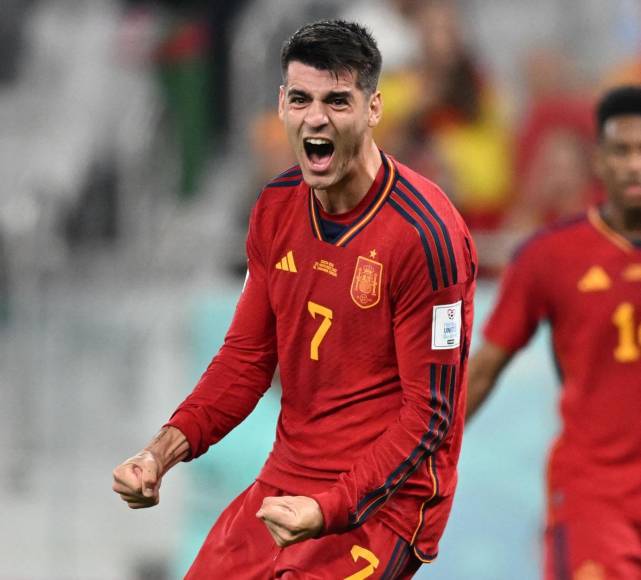 Álvaro Morata cerró la fiesta española frente a los costarricenses con el 7-0.