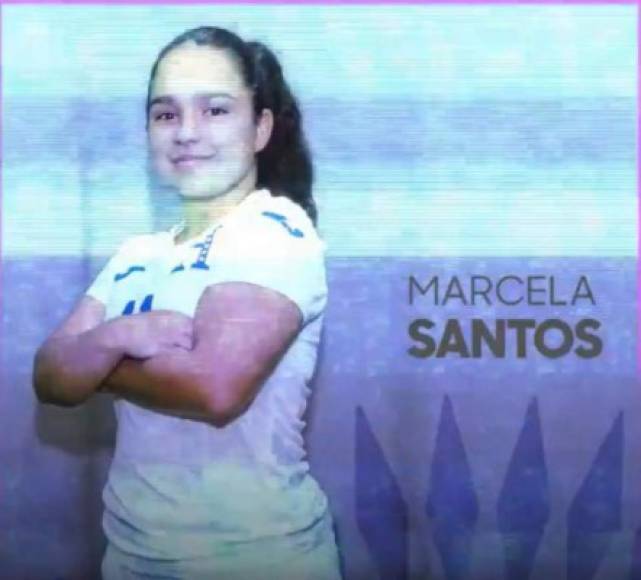 Marcela Santos: Delantera.