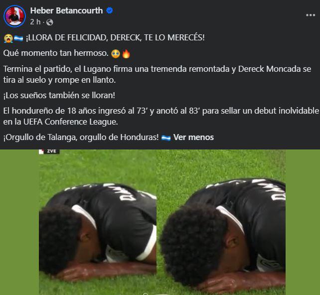 Revuelo por Dereck Moncada tras su golazo en Conference: esto dicen del hondureño