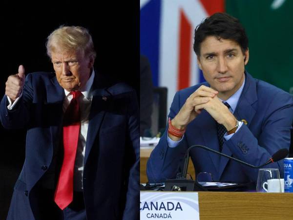 Trump impuso aranceles a las importaciones canadienses que entraron en vigor este fin de semana. Trudeau respondió con represalias.
