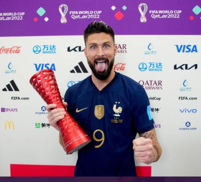 Oliver Giroud es uno de los cuatros jugadores de la selección de Francia con padres franceses.