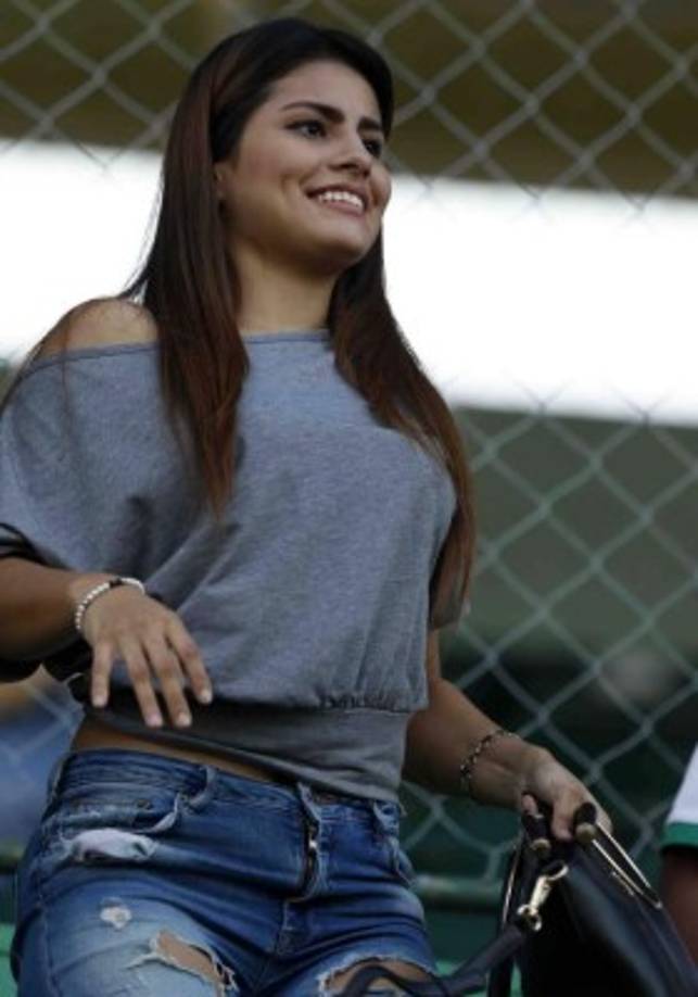 Ella es Ana García, la esposa de Bryan Castro, defensa del Platense.