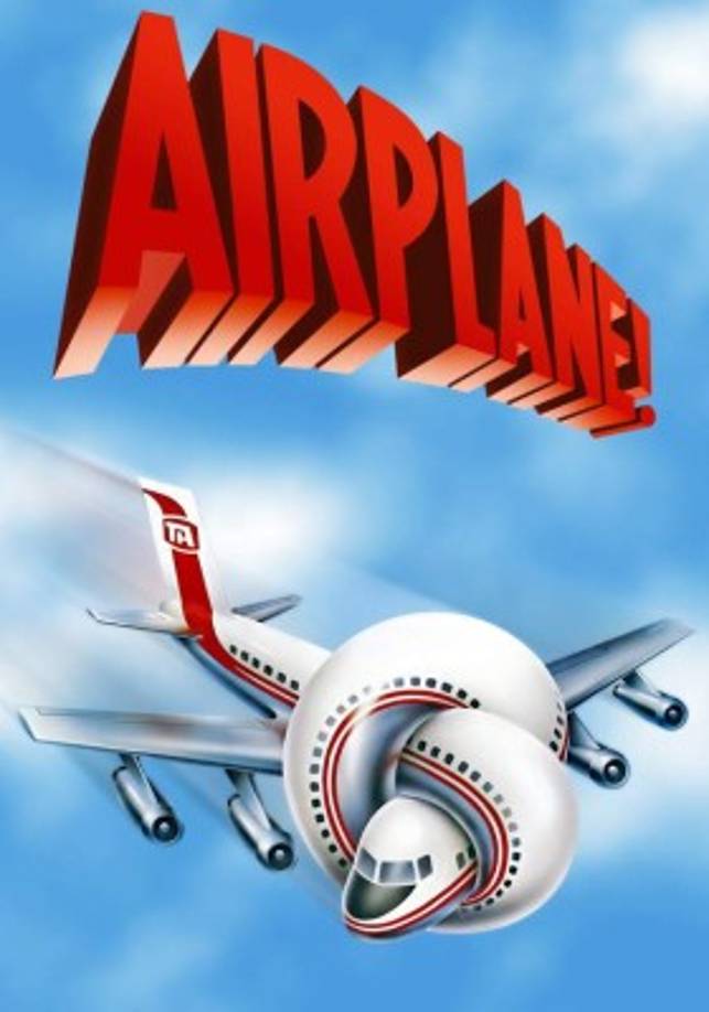Airplane!, cuya traducción sería: ¡Aeroplano!, no llama mucho la atención, ¿verdad?