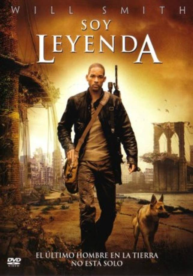 Soy leyenda<br/><br/>La estampa del doctor Robert Neville (Will Smith) y su perro deambulando por una destruida Manhattan se ha convertido en un icono del apocalipsis contemporáneo.