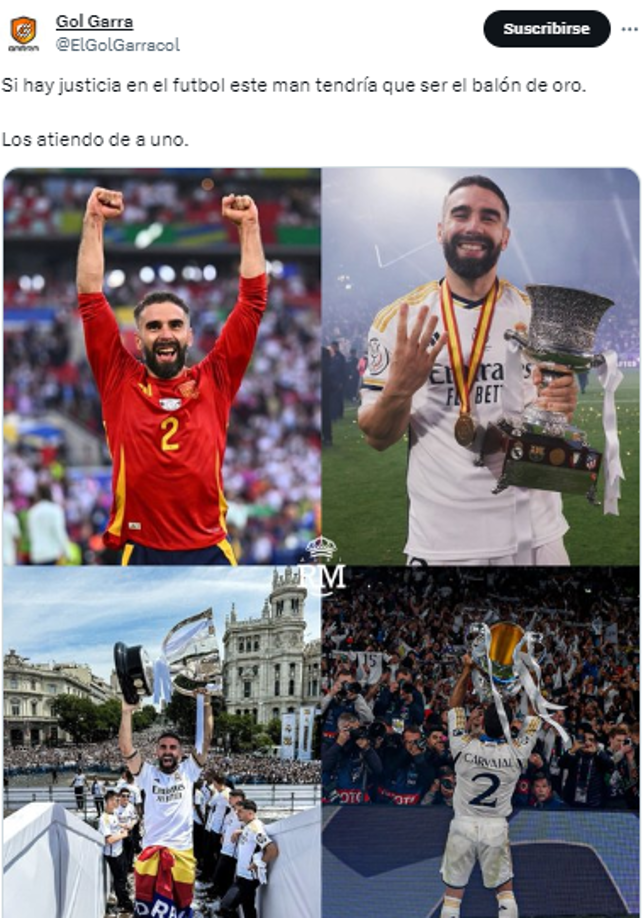 “Si hay justicia en el fútbol este man tendría que ser el balón de oro”