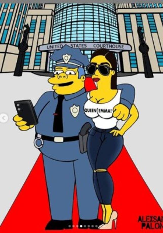 Alexsandro Palombo, califica a la esposa de Guzmán como un ícono pop influyente.