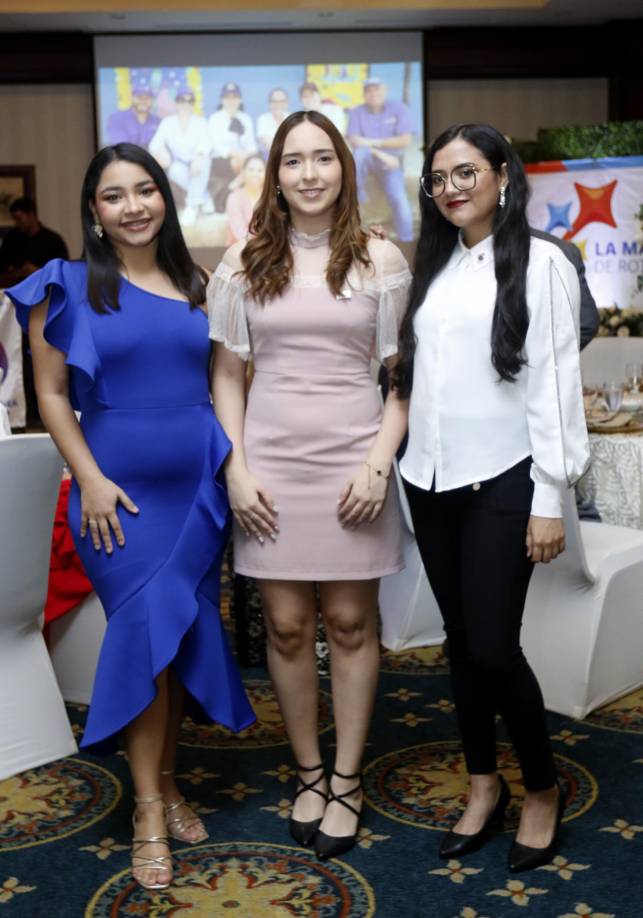 Anyell Andrade, Cesia Castro y Alba Luz Palma